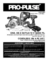 Preview for 1 page of PRO-PULSE 64315009 Operator'S Manual