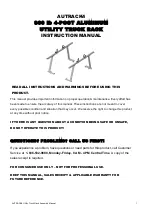 Preview for 1 page of Pro Series AUTRACK4 Instruction Manual