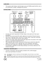 Предварительный просмотр 2 страницы PRO SIGNAL PSG08228 Quick Start Manual