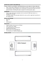 Предварительный просмотр 2 страницы PRO SIGNAL PSG3238 Quick Start Manual