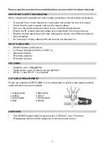 Preview for 2 page of PRO SIGNAL PSG3452 Operation Manual