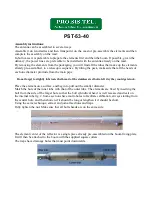 PRO.SIS.TEL. PST-53-40 Assembly Instructions Manual preview