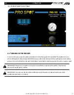 Preview for 15 page of Pro Spot PHS-101 Instruction Manual