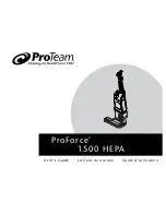 Pro-Team ProForce 1500 HEPA User Manual preview