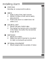 Preview for 5 page of Pro-tec Automobile Alarm User Manual