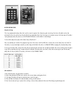 Preview for 6 page of Pro-tec SYSTEM ONE PTS-2 User Manual