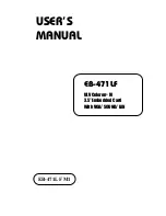 Предварительный просмотр 1 страницы Pro-Tech Celeron EB-471LF User Manual