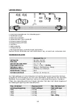 Предварительный просмотр 18 страницы pro user DIAMANT TG Assembly Instruction And Safety Regulations