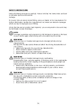 Предварительный просмотр 31 страницы pro user DIAMANT TG Assembly Instruction And Safety Regulations