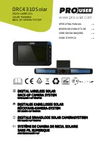 Preview for 1 page of pro user DRC4310Solar Operating Manual