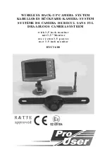 pro user RVC3600 Manual предпросмотр