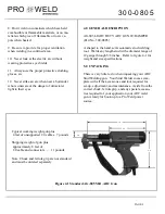 Предварительный просмотр 9 страницы Pro-Weld AG-805 Operation And Maintenance Manual