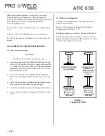 Предварительный просмотр 12 страницы Pro-Weld ARC 656-575 VERSION Operation And Maintenance Manual