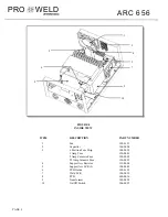 Предварительный просмотр 16 страницы Pro-Weld ARC 656-575 VERSION Operation And Maintenance Manual