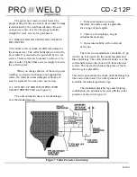 Предварительный просмотр 17 страницы Pro-Weld CD-212P Operation Manual