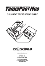 Pro World TransPro Mug User Manual preview