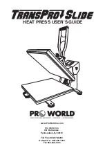 Pro World TransPro Slide MP999 User Manual preview