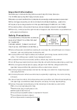 Preview for 3 page of Pro-X XV-NE User Manual