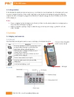 Предварительный просмотр 5 страницы Pro PM-100 Series Operation Manual