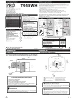 Предварительный просмотр 1 страницы Pro1 IAQ True Comfort T955WH Installation Manual