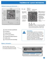 Предварительный просмотр 2 страницы Pro1 IAQ TrueComfort T755S Operating Manual