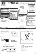 Pro1 Technologies T731W Installation Manual preview