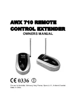 Pro2 AWX 710 Owner'S Manual предпросмотр