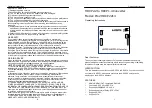 Предварительный просмотр 1 страницы Pro2 HDCP2214 Operating Instructions