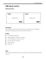 Preview for 1 page of Pro2 HDMIFIB Operating Instructions