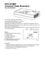 Pro2 Pro2 RFD-2169BF Manual preview