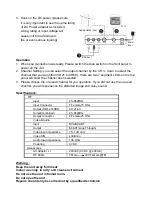 Preview for 2 page of Pro2 Pro2 RFD-2169BF Manual