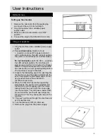 Preview for 7 page of Proaction 908/8573 Installation & User'S Instructions