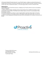 Предварительный просмотр 31 страницы Proactive PROTEKT 33350 Manual