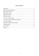 Preview for 2 page of Proactive Protekt Aire 94001 Operation Manual