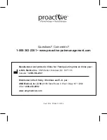 Предварительный просмотр 12 страницы Proactive TheraBelt Instruction Manual