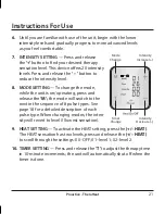 Предварительный просмотр 23 страницы Proactive TheraHeat 715-440 Instructions Manual