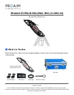 Preview for 1 page of PROAIM Airwave XL Shock Absorber Arm Assembly Manual