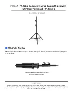 PROAIM Alpha Assembly Manual preview