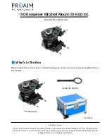 Preview for 1 page of PROAIM CINEMA ST-ISOD-01 Assembly Manual