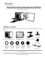 PROAIM CINEMA TP-BIPT-01 Assembly Manual предпросмотр