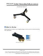 Preview for 1 page of PROAIM DL-ANCR-02 Assembly Manual