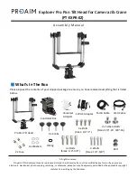 Preview for 1 page of PROAIM Explorer Pro PT-EXPR-02 Assembly Manual