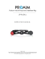 Предварительный просмотр 1 страницы PROAIM Falcon P-FLCN Instruction Manual