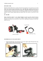 Предварительный просмотр 2 страницы PROAIM Follow Focus X9 Instruction Manual