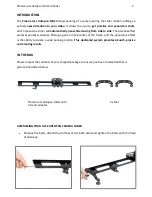 Preview for 2 page of PROAIM Jazz Autopan Camera Slider Instruction Manual