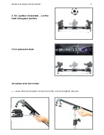 Preview for 4 page of PROAIM Jazz Autopan Camera Slider Instruction Manual