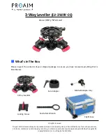 Предварительный просмотр 1 страницы PROAIM LV-3WAY-01 Assembly Manual