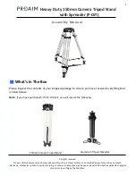 Предварительный просмотр 1 страницы PROAIM P-CST Assembly Manual