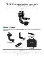 PROAIM P-GHF-01 Assembly Manual предпросмотр