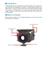 Предварительный просмотр 4 страницы PROAIM P-MB-600 Instruction Manual